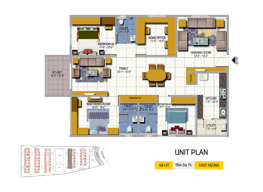 Layout Floor plan